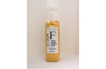 Farina di mais Bramata Rossa - 500 gr